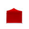 3m x 6m Gala Shade Pro Gazebo Red Sidewalls Gallery image 5